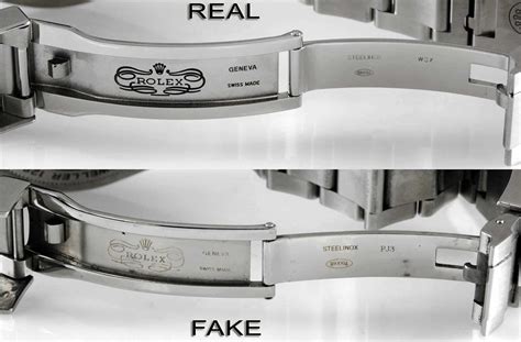 fake rolex strap|Rolex clasp real vs fake.